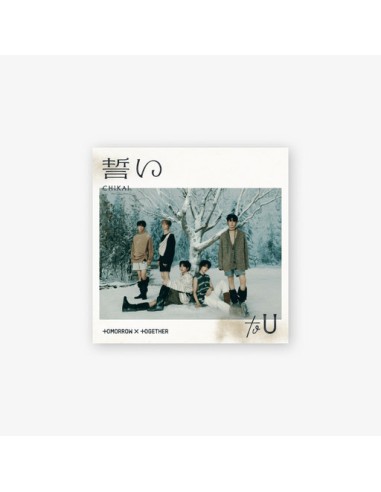 [Japanese Edition] TXT 4th Single Album - CHIKAI (Standard) CD