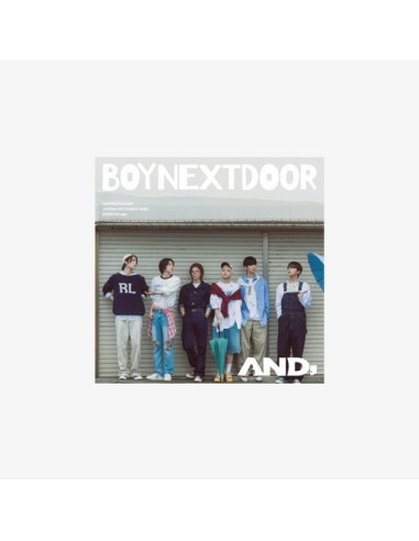 [Japanese Edition] BOYNEXTDOOR 1st Single Album - AND, (STANDARD) CD  kpoptown.com