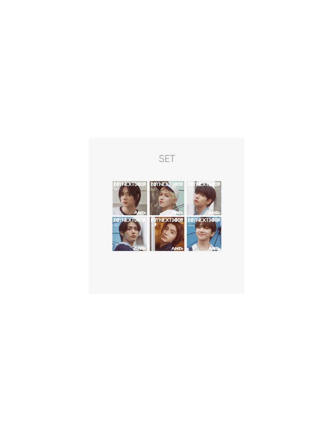 [Japanese Edition][6SET] BOYNEXTDOOR 1st Single Album - AND