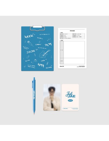 JUKJAE 2024 FAN MEETING Goods - CLIPBOARD + BALLPOINT PEN SET