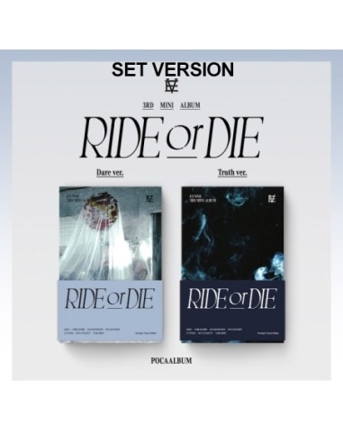 [Smart Album][SET] EVNNE 3rd Mini Album - RIDE or DIE (SET Ver.) 2POCA ALBUM