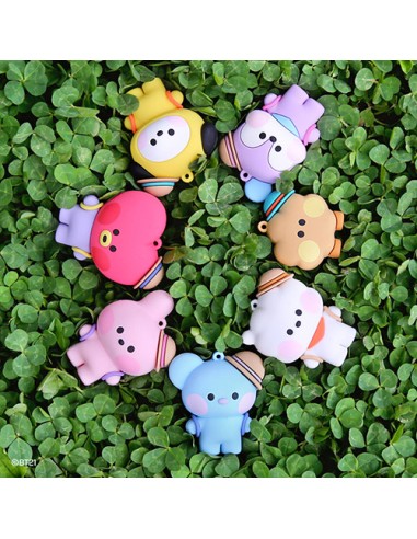 BT21 X Monopoly Collaboration - minini Figure Keyring [Picnic]