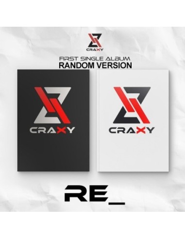 CRAXY 1st Single Album - RE_ (Random Ver.) CD