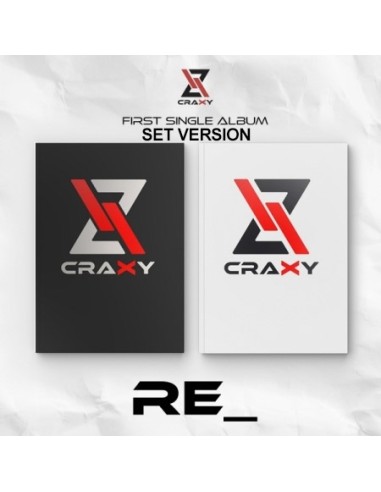 [SET] CRAXY 1st Single Album - RE_ (SET Ver.) 2CD