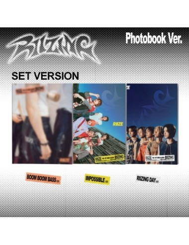 [SET] RIIZE 1st Mini Album - RIIZING (SET Ver.) 3CD