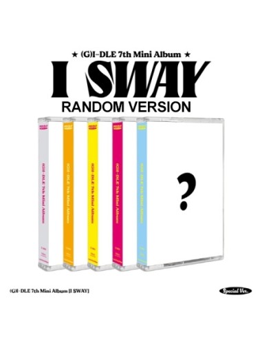 [Special] (G)I-DLE 7th Mini Album - I SWAY (Random Ver.) MC + Poster