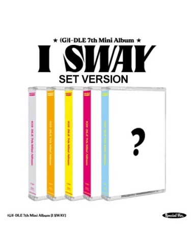 [Special][SET] (G)I-DLE 7th Mini Album - I SWAY (SET Ver.) 5MC + 5Poster