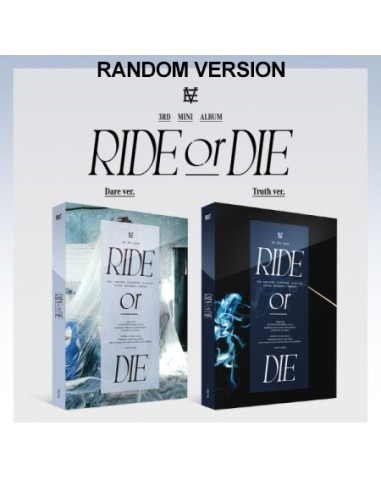 EVNNE 3rd Mini Album - RIDE or DIE (Random Ver.) CD + Poster