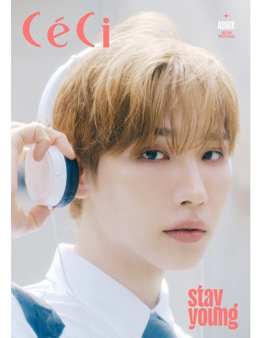 Ceci Photobook AB6IX Edition 'STAY YOUNG' Type.B WOONG