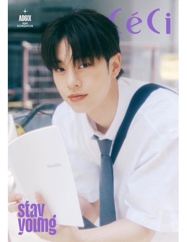 Ceci Photobook AB6IX Edition 'STAY YOUNG' Type.C DONG HYUN