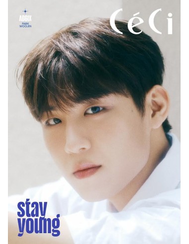 Ceci Photobook AB6IX Edition 'STAY YOUNG' Type.D WOO JIN