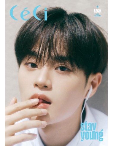 Ceci Photobook AB6IX Edition 'STAY YOUNG' Type.E DAE HWI