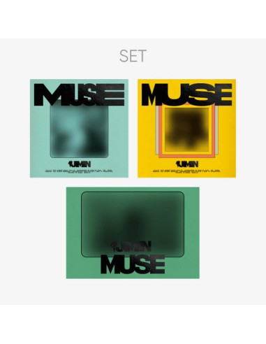 [3SET] JIMIN 2nd Solo Album - MUSE (3SET Ver.) 2CD + Weverse Albums Ver.