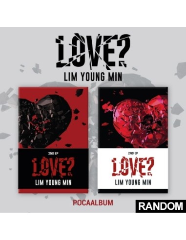 [Smart Album] LIM YOUNG MIN 2nd EP Album - LOVE? (Random Ver.) POCAALBUM