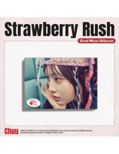 [Smart Album] CHUU 2nd Mini Album - Strawberry Rush STAYG ALBUM ver.