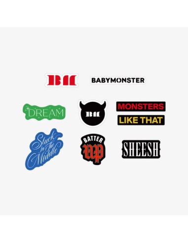 BABYMONSTER SEE YOU THERE Goods - LOGO STICKER PACK
