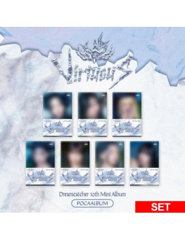 [Smart Album][SET] DREAMCATCHER 10th Mini Album - VirtuouS (SET Ver.) 7POCA