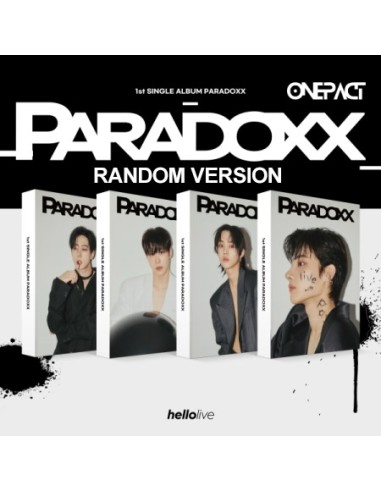 [Smart Album] ONE PACT 1st Single Album - PARADOXX (Random Ver.) Hello Photocard Album