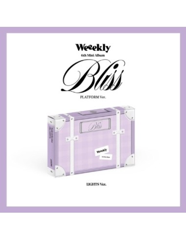 [Smart Album] Weeekly 6th Mini Album - Bliss (LIGHTS Ver.) Platform Ver.