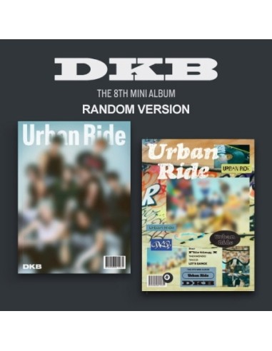 DKB 8th Mini Album - Urban Ride (Random Ver.) CD + Poster