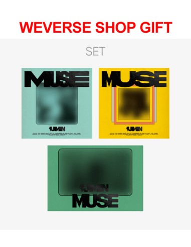 [Weverse Shop Gift][3SET] JIMIN 2nd Solo Album - MUSE (3SET Ver.) 2CD + Weverse Albums Ver.