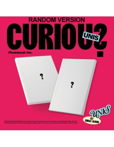 UNIS 1st Single Album - CURIOUS (Random Ver.) CD