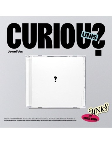 [Jewel] UNIS 1st Single Album - CURIOUS CD