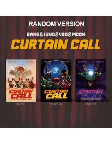 BANG&JUNG&YOO&MOON Album - CURTAIN CALL (Random Ver.) CD