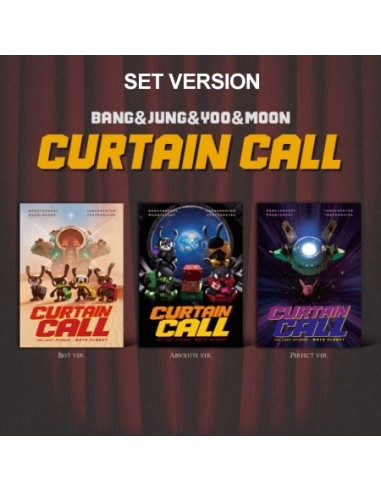 [SET] BANG&JUNG&YOO&MOON Album - CURTAIN CALL (SET Ver.) 3CD