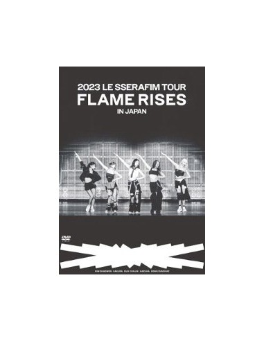 [Japanese Edition] LE SSERAFIM 2023 TOUR 'FLAME RISES' IN JAPAN (Standard) DVD