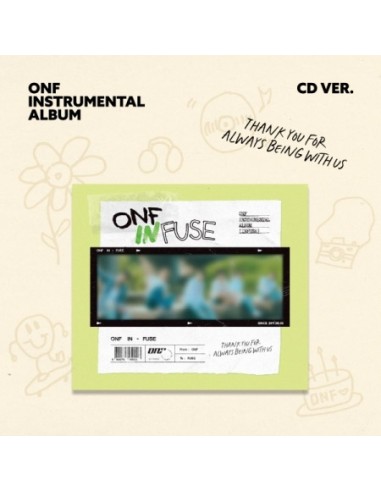 ONF INSTRUMENTAL ALBUM - INFUSE (CD ver.) CD