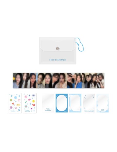 Fromis 9 FROM SUMMER Goods - PHOTOCARD DECO KIT