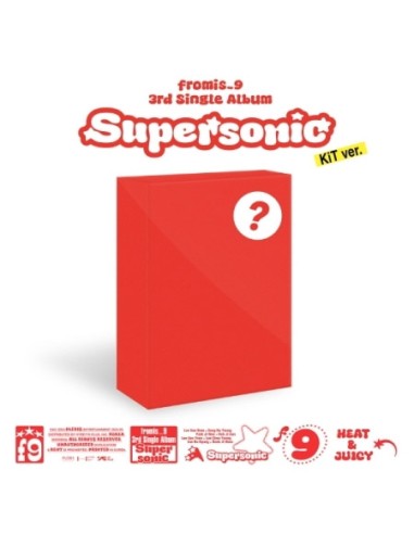 [KiT] Fromis 9 3rd Single Album - Supersonic Air-KiT