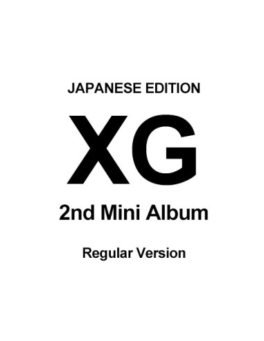 [Japanese Edition] XG 2nd Mini Album (Regular Ver.) CD