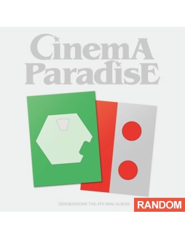 ZEROBASEONE 4th Mini Album - CINEMA PARADISE (Random Ver.) CD