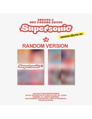 [Smart Album] Fromis 9 3rd Single Album - Supersonic (Random Ver.) Weverse Albums ver.