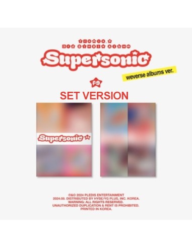 [Smart Album][SET] Fromis 9 3rd Single Album - Supersonic (SET Ver.) 8Weverse Albums ver.