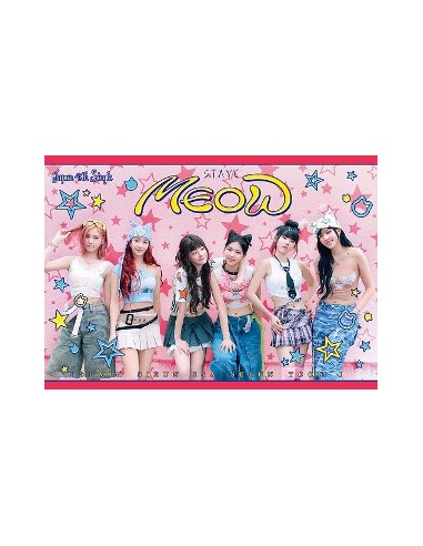 [Japanese Edition] STAYC Single Album - MEOW / Cheeky Ice Thang (Limited) CD