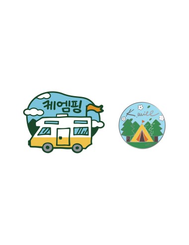 K.WILL 2024 FANMEETING Goods - Wappen + Badge Set