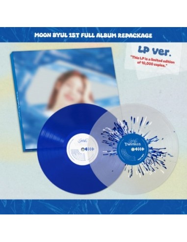 [Limited] Moon Byul 1st repackage Album - Starlit of Twinkle (LP ver.)