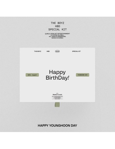 THE BOYZ HBD YOUNGHOON SPECIAL KIT