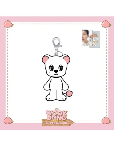 LEE DONG WOOK WOOKDONG From the PEACH FARM Goods - WOOKDONG PLUSH KEYRING