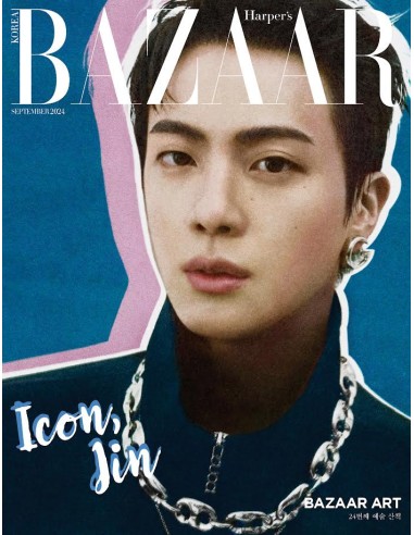 Magazine BAZAAR KOREA 2024-09 Type.B BTS JIN