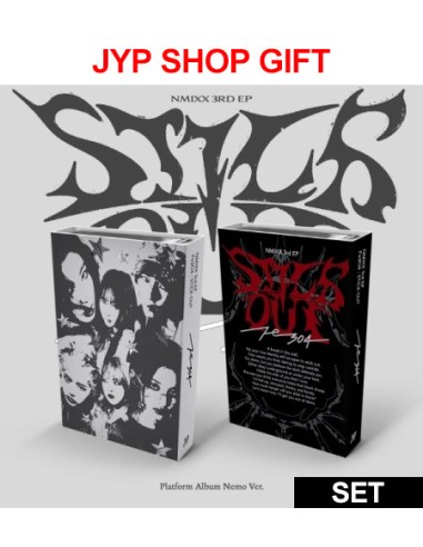 [JYP Shop Gift][Smart Album][SET] NMIXX 3rd EP Album - Fe3O4: STICK OUT (SET Ver.) 2Platform Album Nemo