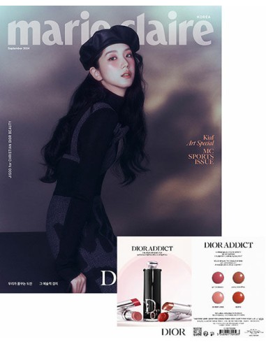 [Magazine] Marie Claire 2024-09 Type.A BLACKPINK JISOO with Pre Order Benefit