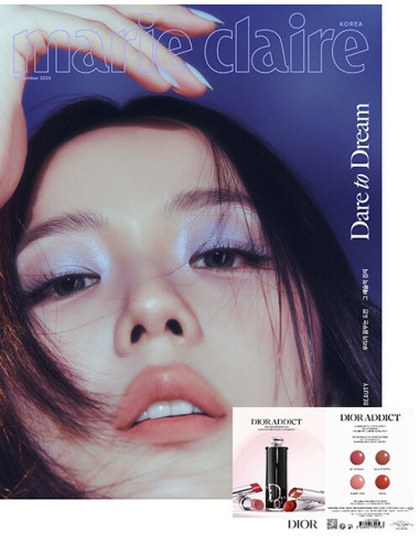 [Magazine] Marie Claire 2024-09 Type.B BLACKPINK JISOO with Pre Order Benefit