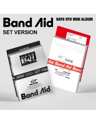 [SET] DAY6 9th Mini Album - Band Aid (SET Ver.) 2CD