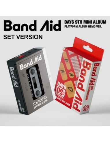 [Smart Album][SET] DAY6 9th Mini Album - Band Aid (SET Ver.) 2Platform Album Nemo Ver.