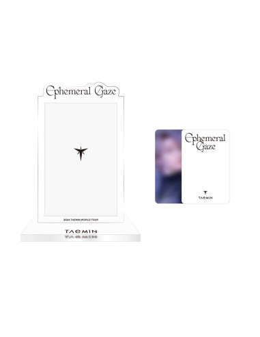 TAEMIN Ephemeral Gaze Goods - PHOTOCARD STAND