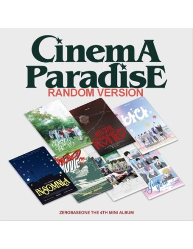 [ZEROSE] ZEROBASEONE 4th Mini Album - CINEMA PARADISE (Random Ver.) CD